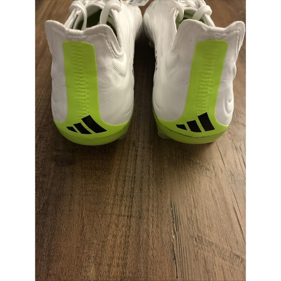 Adidas Copa Pure.1 FG Soccer Cleats Mens Size 9 White Lucid Lemon HQ8971 New - Picture 6 of 9